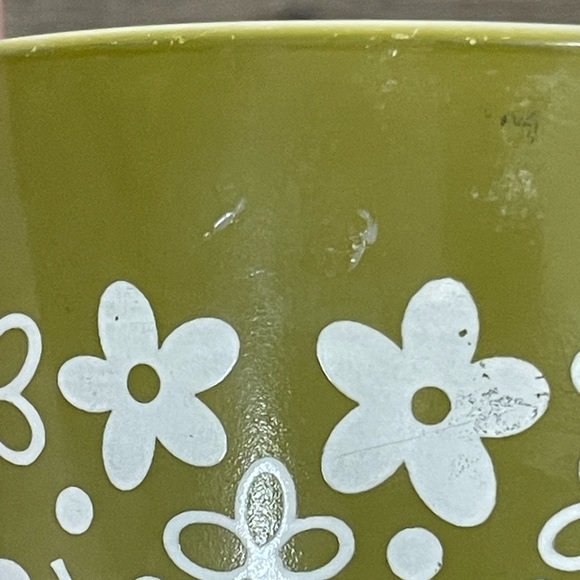 VINTAGE PYREX BY CORNING SPRING BLOSSOM FLORAL 473-B CASSEROLE DISH 1 QUART - Picture 8 of 8